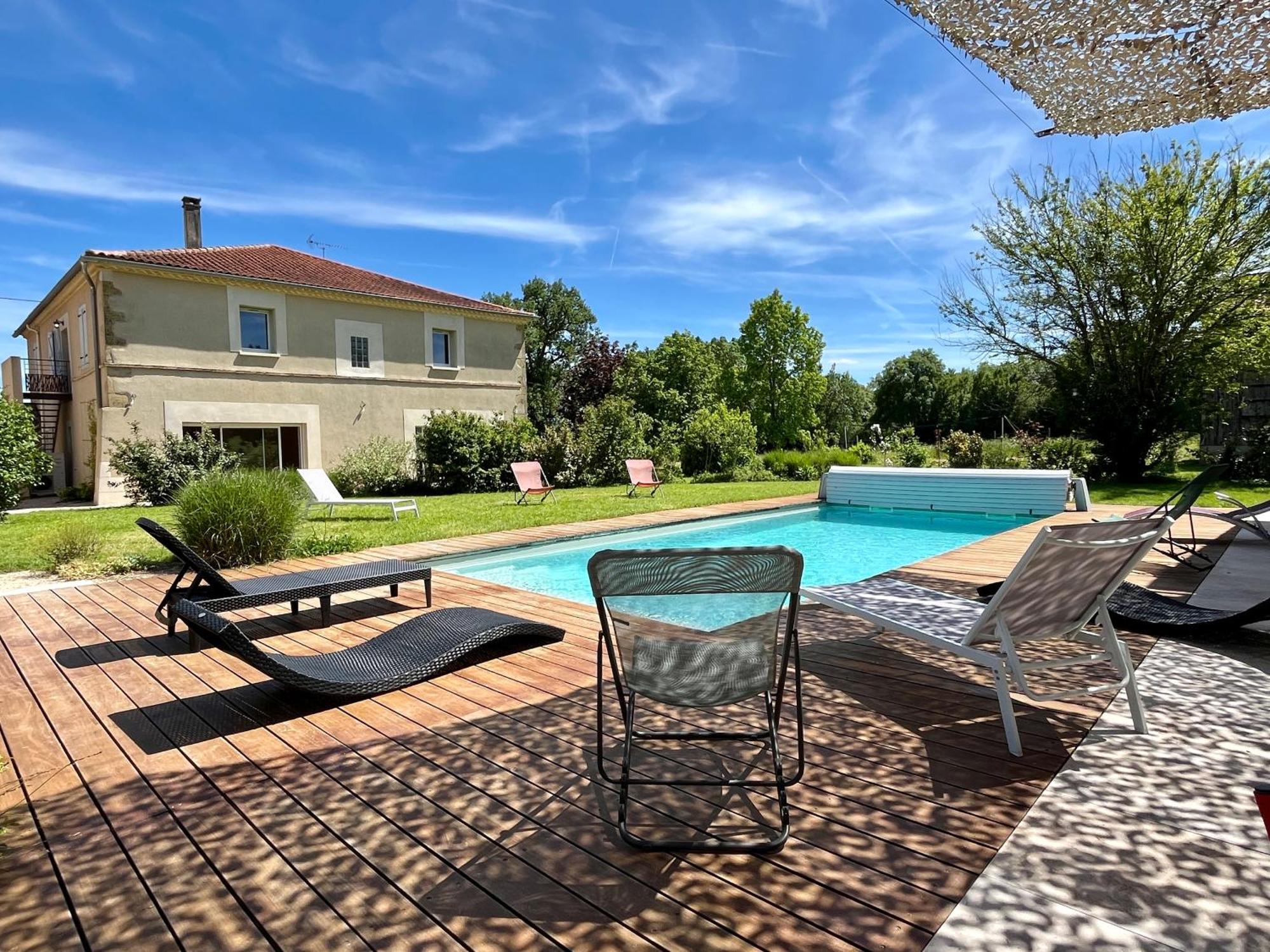 Gite Campagne Famille 15 Pers Piscine Chauffee Jeux Enfants Petanque Saint-Sauvy Εξωτερικό φωτογραφία