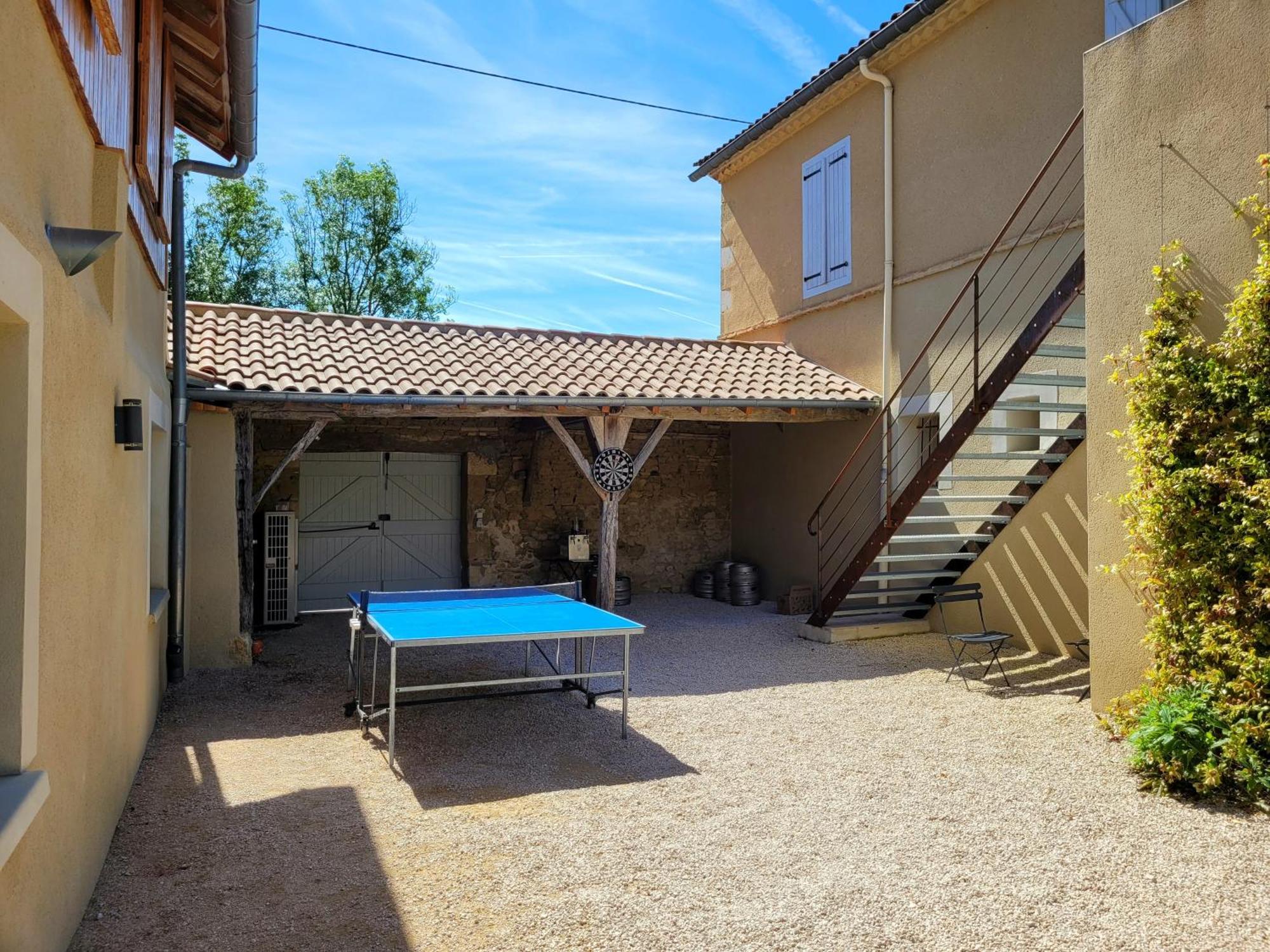 Gite Campagne Famille 15 Pers Piscine Chauffee Jeux Enfants Petanque Saint-Sauvy Εξωτερικό φωτογραφία