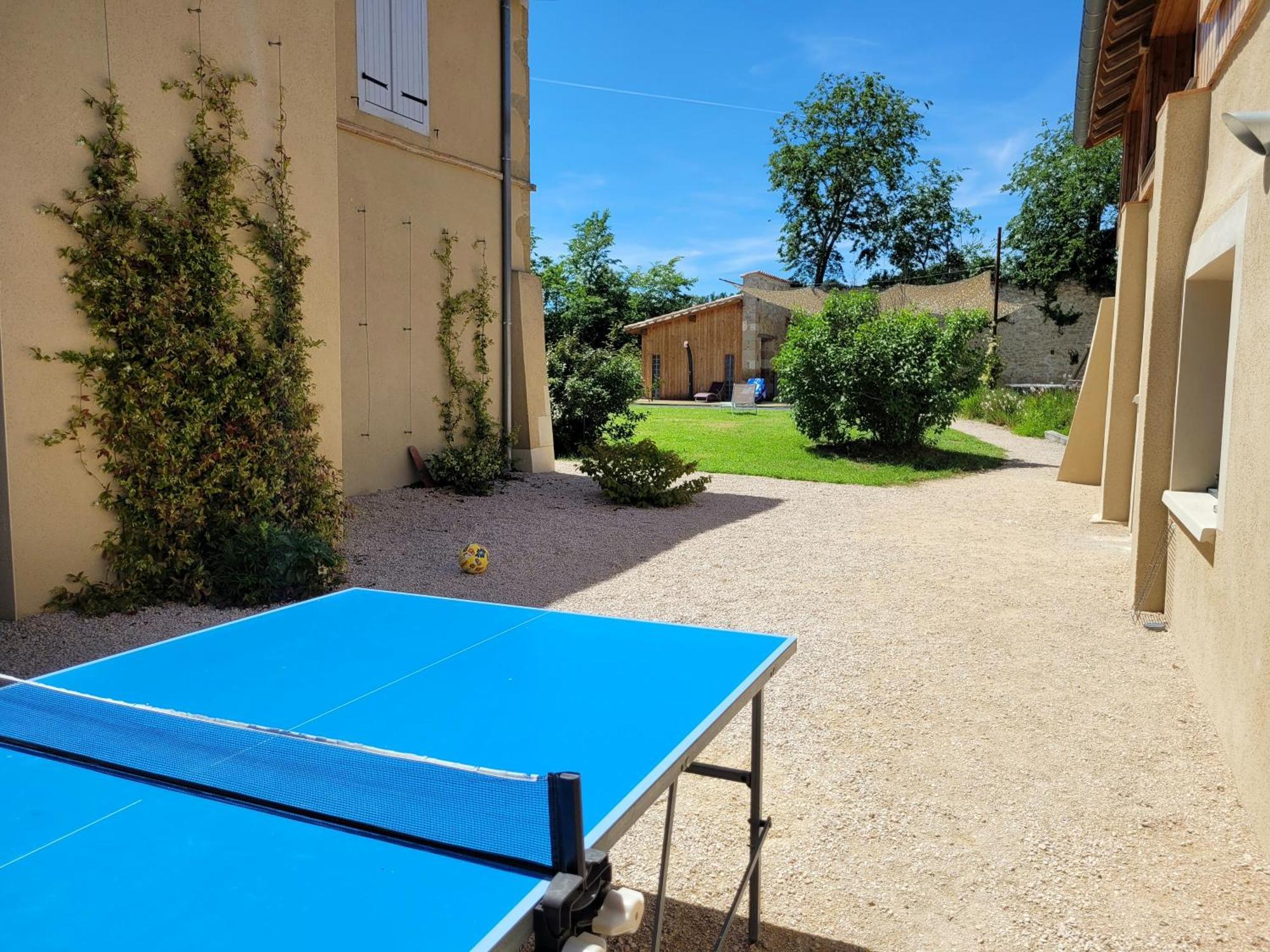 Gite Campagne Famille 15 Pers Piscine Chauffee Jeux Enfants Petanque Saint-Sauvy Εξωτερικό φωτογραφία